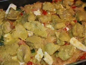 Rezept: Welsfilet mit Reisnudeln und Gemüse Bild Nr. 7 Welsfilet mit Reisnudeln und Gemüse - Rezept - Bild Nr. 7