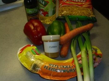 Pfannengerichte: Curry - Nudel - Pfanne - Rezept - Bild Nr. 2