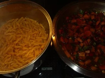 Pfannengerichte: Curry - Nudel - Pfanne - Rezept - Bild Nr. 4