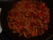 Pfannengerichte: Curry - Nudel - Pfanne - Rezept