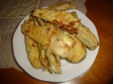 FRITTIERTE ZUCCHINI - Rezept