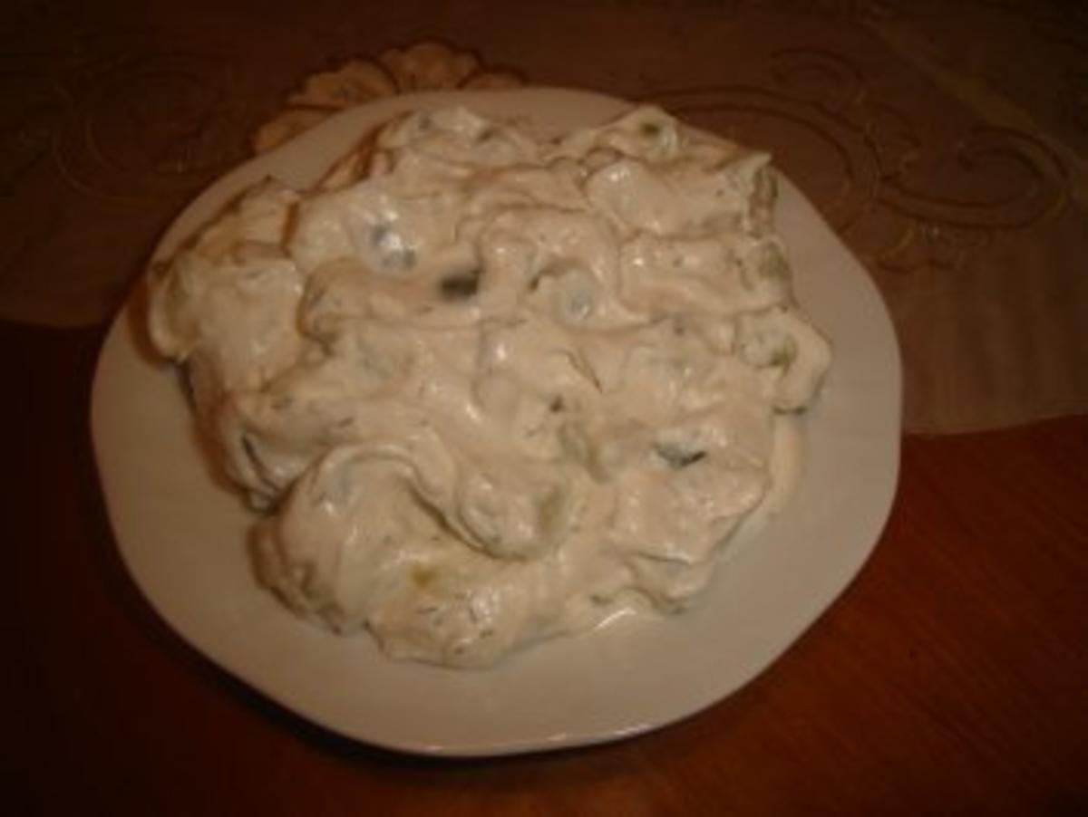 Bilder für TZATZIKI mit Griechischer Joghurt 10% Fett und Salatgurke Rezept