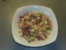 Salate: Nudelsalat mit Käse - Rezept