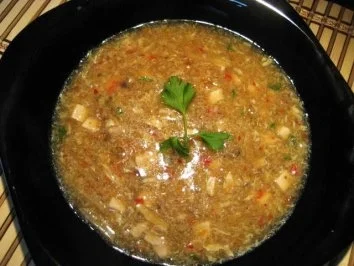 Chinasüppchen  "Sauer-Scharf" - Rezept