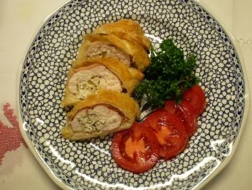 Hähnchenbrust mit Ziegenkäse - Rezept