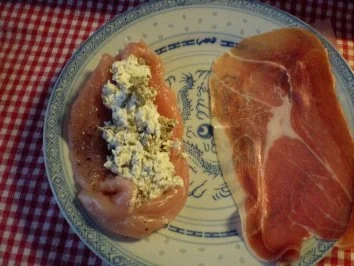 Hähnchenbrust mit Ziegenkäse - Rezept - Bild Nr. 5