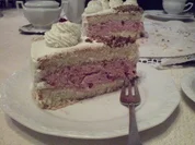 Preiselbeer- Sahnetorte - Rezept