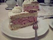 Preiselbeer- Sahnetorte - Rezept