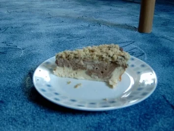 Marmorkäsekuchen mit Knusperstreuseln - Rezept