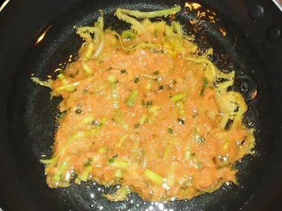 Gemüsepuffer mit Lachs - Rezept - Bild Nr. 3