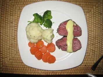 Chateaubriand (Rinderfilet) mit Bratsudsauce - Rezept