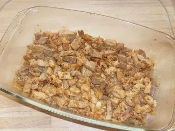 Rezept: Gyros überbacken Bild Nr. 2 Gyros überbacken - Rezept - Bild Nr. 2