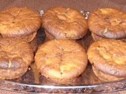 Rezept: Kleingebäck - Preiselbeer- Bananen-Muffins mit Eierlikör Kleingebäck - Preiselbeer- Bananen-Muffins mit Eierlikör - Rezept