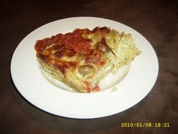 Rezept: Spaghetti - Kuchen Spaghetti - Kuchen - Rezept