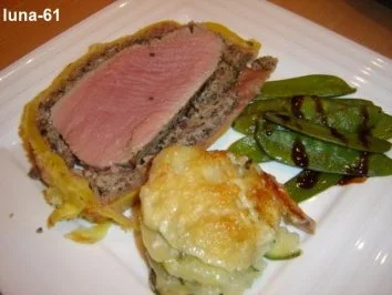 Rezept: FILET LUNA - Rinderfilet verhüllt FILET LUNA - Rinderfilet verhüllt - Rezept