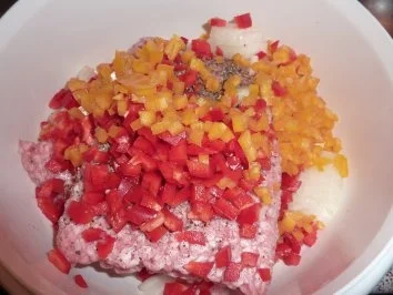 Rezept: Fl/Rind/Schwein: Hackfleischtorte Bild Nr. 3 Fl/Rind/Schwein: Hackfleischtorte - Rezept - Bild Nr. 3