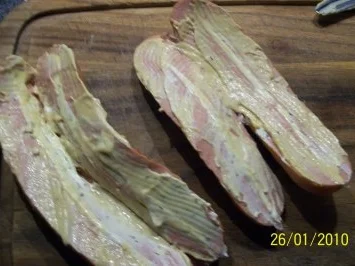 Rezept: kleiner Snack - Bockwurst schön deftig Bild Nr. 4 kleiner Snack - Bockwurst schön deftig - Rezept - Bild Nr. 4