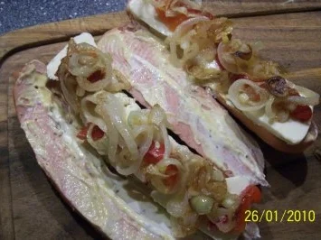 Rezept: kleiner Snack - Bockwurst schön deftig Bild Nr. 8 kleiner Snack - Bockwurst schön deftig - Rezept - Bild Nr. 8