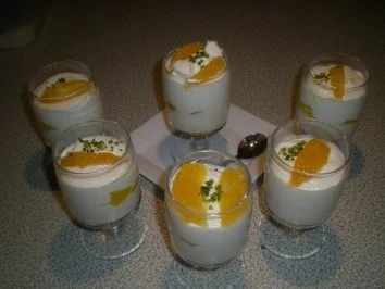 Rezept: Joghurt - Orangen - Mousse Joghurt - Orangen - Mousse - Rezept