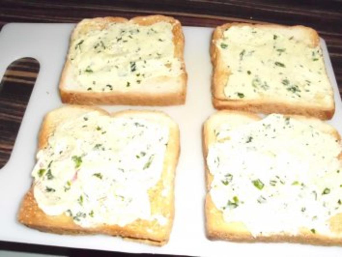 Pecorino-Knoblauchtoast - Rezept mit Bild - kochbar.de