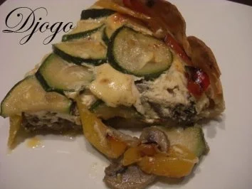 Hack - Gemüse - Quiche - Rezept