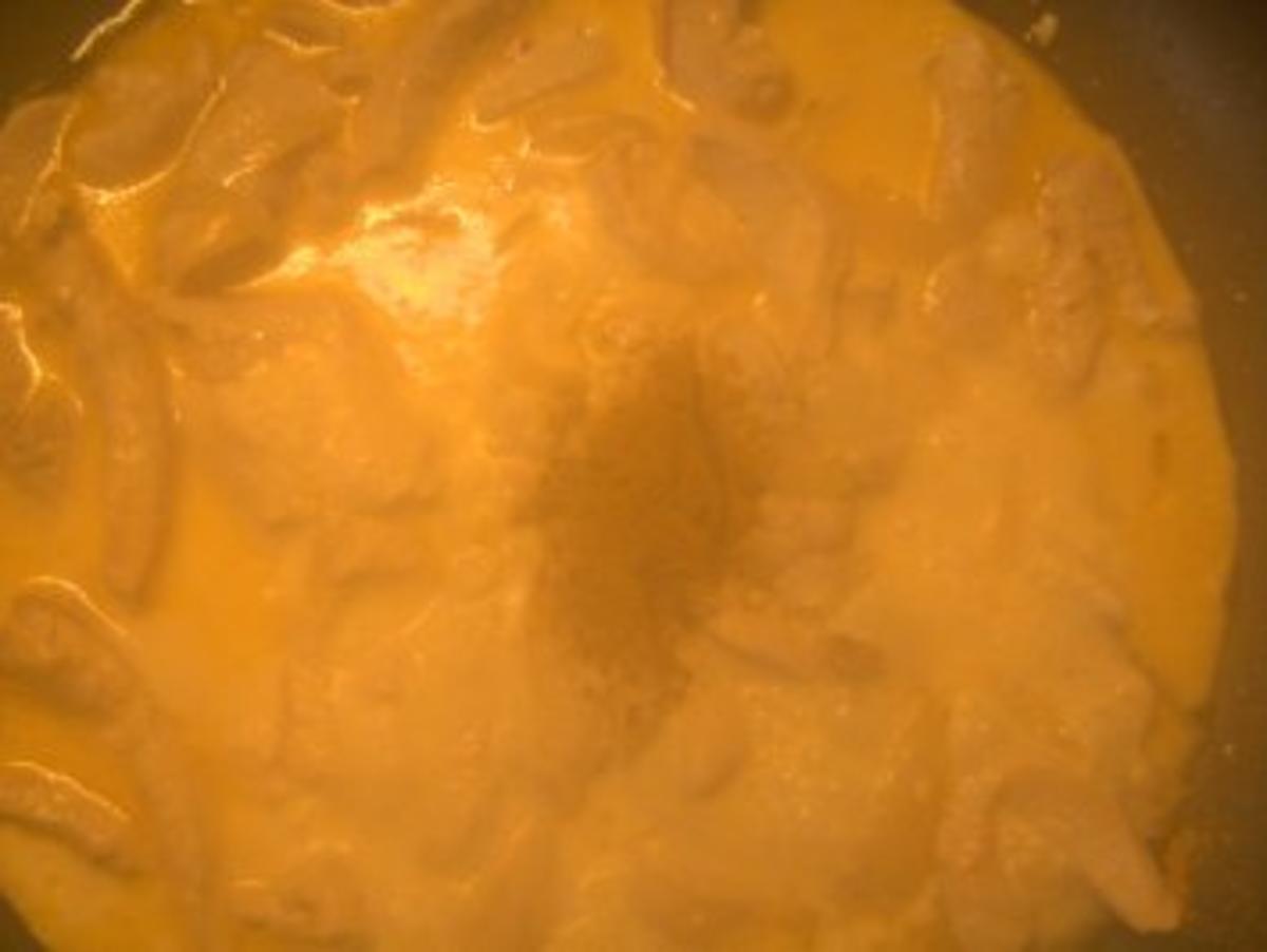 Hähnchen-Geschnetzeltes in Curryreis - Rezept - Bild Nr. 4