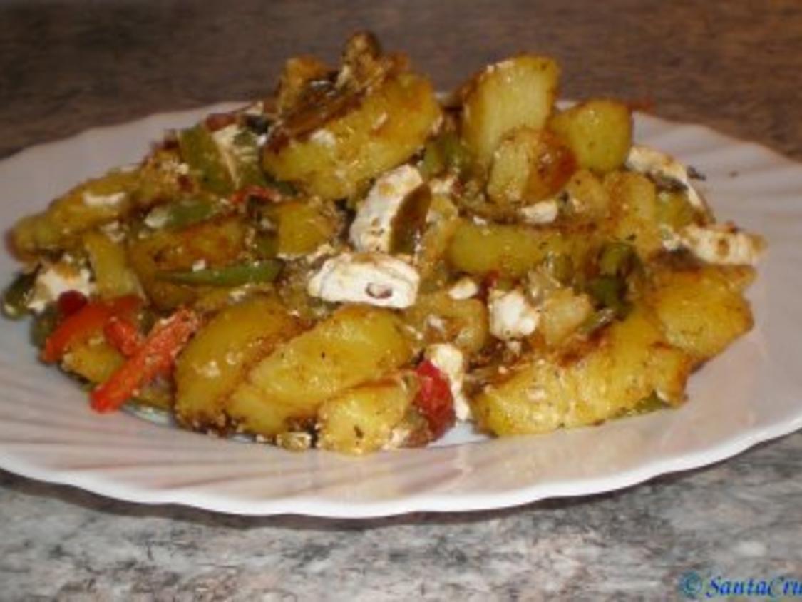 Bratkartoffeln griechische Art - Rezept - kochbar.de