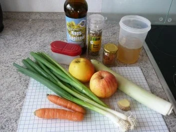 Rezept: Pfannengericht: Apfel, Lauch und Hack Bild Nr. 2 Pfannengericht: Apfel, Lauch und Hack - Rezept - Bild Nr. 2