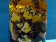 Rezept: Eingelegter Schafskäse Eingelegter Schafskäse - Rezept