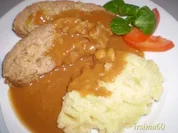 Hackfleischrolle gefüllt mit Sauerkraut - Rezept