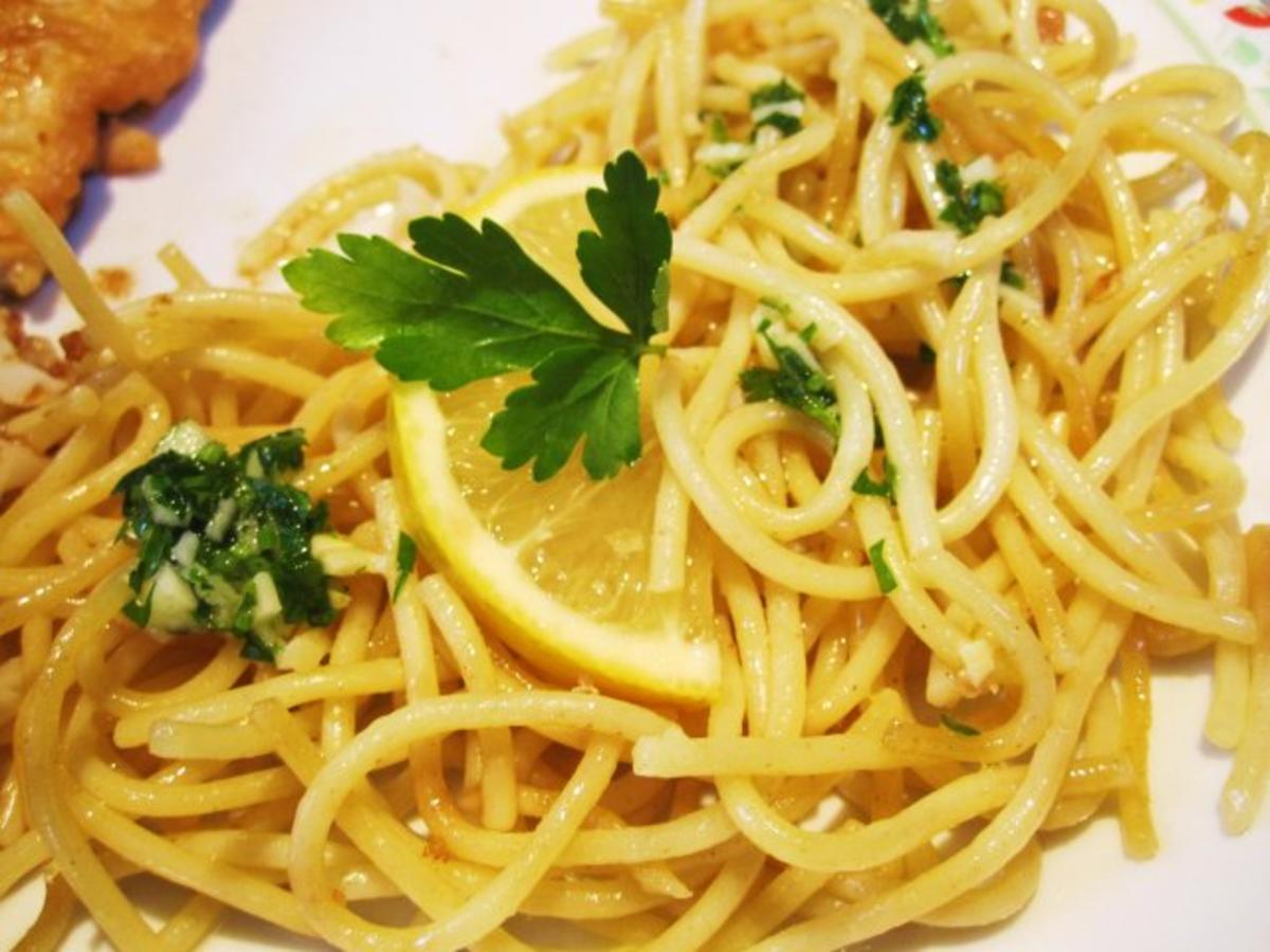 Spaghetti mit ganz viel Knoblauch - Rezept