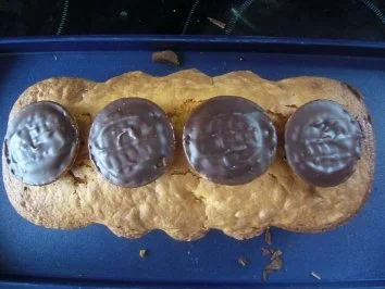 Kuchen: Jaffa-Cake-Zitronenkuchen mit Mandarinen - Rezept - Bild Nr. 6