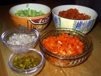 Rezept: Gemüse-Hackfleisch-Teigtaschen Bild Nr. 2 Gemüse-Hackfleisch-Teigtaschen - Rezept - Bild Nr. 2