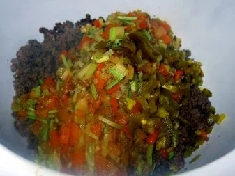 Rezept: Gemüse-Hackfleisch-Teigtaschen Bild Nr. 6 Gemüse-Hackfleisch-Teigtaschen - Rezept - Bild Nr. 6