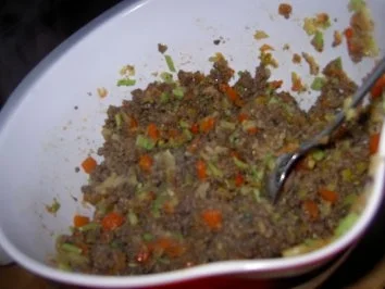 Rezept: Gemüse-Hackfleisch-Teigtaschen Bild Nr. 7 Gemüse-Hackfleisch-Teigtaschen - Rezept - Bild Nr. 7