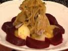 Heringsfilet auf Curryzwiebeln - Rezept