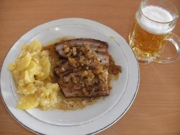 Fleisch: Schweinebauch gebraten - Rezept - Bild Nr. 3