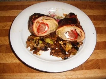 Rezept: Chicoree-Hot -Dog -Art Chicoree-Hot -Dog -Art - Rezept