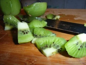 Rezept: Mango-Konfitüre mit Kiwi und Limette Bild Nr. 4 Mango-Konfitüre mit Kiwi und Limette - Rezept - Bild Nr. 4