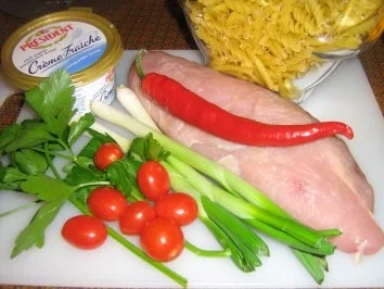 Currygeschnetzeltes von der Pute mit Nudeln - Rezept - Bild Nr. 2