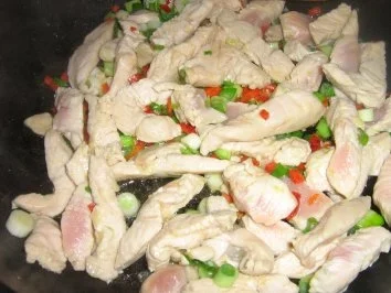 Currygeschnetzeltes von der Pute mit Nudeln - Rezept - Bild Nr. 3