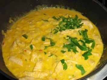 Currygeschnetzeltes von der Pute mit Nudeln - Rezept - Bild Nr. 4