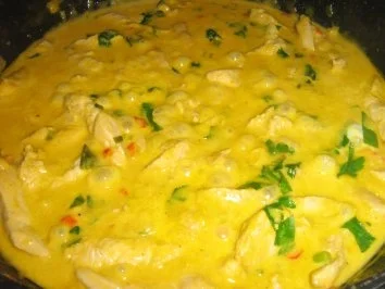 Currygeschnetzeltes von der Pute mit Nudeln - Rezept - Bild Nr. 5