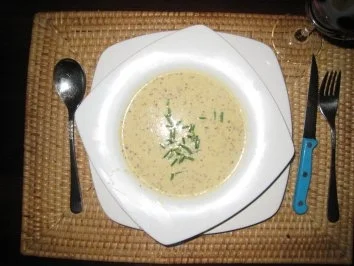 Cremige Senfsuppe - Rezept