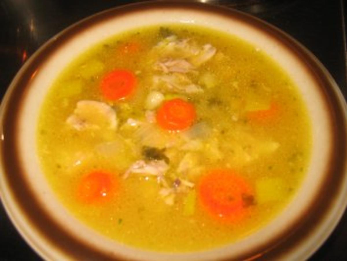 Suppe: Brathaxl Suppe - Rezept