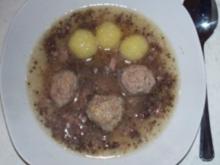 Schlachtfestsuppe - Rezept