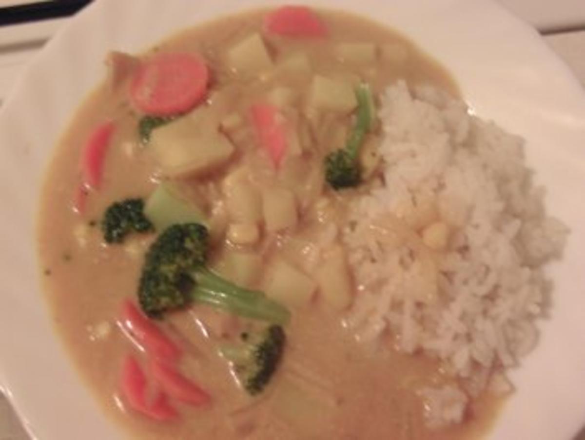 Buntes Curry-Gemüse - Rezept