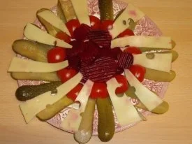 Jasmin’s  „ Bunter Vesperteller „ - Rezept