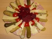 Jasmin’s  „ Bunter Vesperteller „ - Rezept