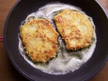Rezept: Allgäuer Käseschnitzel Bild Nr. 2 Allgäuer Käseschnitzel - Rezept - Bild Nr. 2
